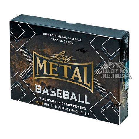 2022 leaf metal baseball jumbo box|2022 leaf metal checklist.